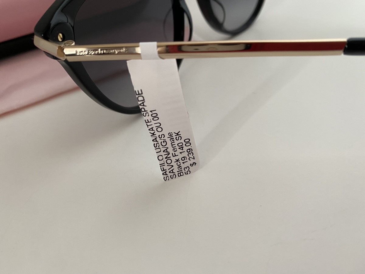 kate spade sunglasses Black Frame Bridge Style | eBay display picture 1