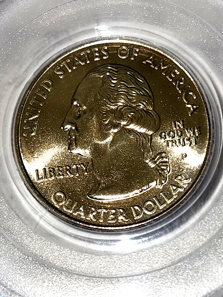 2002 P Washington Quarter - PCGS MS68 Louisiana - Image 3 of 4