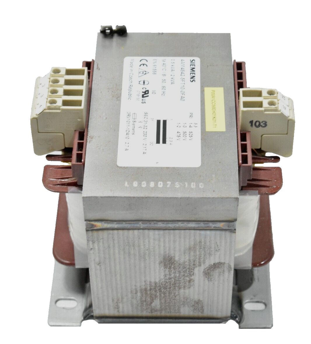 Siemens 4AM4842-5FT10-0FA0 Transformer 0.5kVA/2kVA | eBay Siemens 4AM4842-5FT10-0FA0 Transformer 0.5kVA/2kVA | eBay