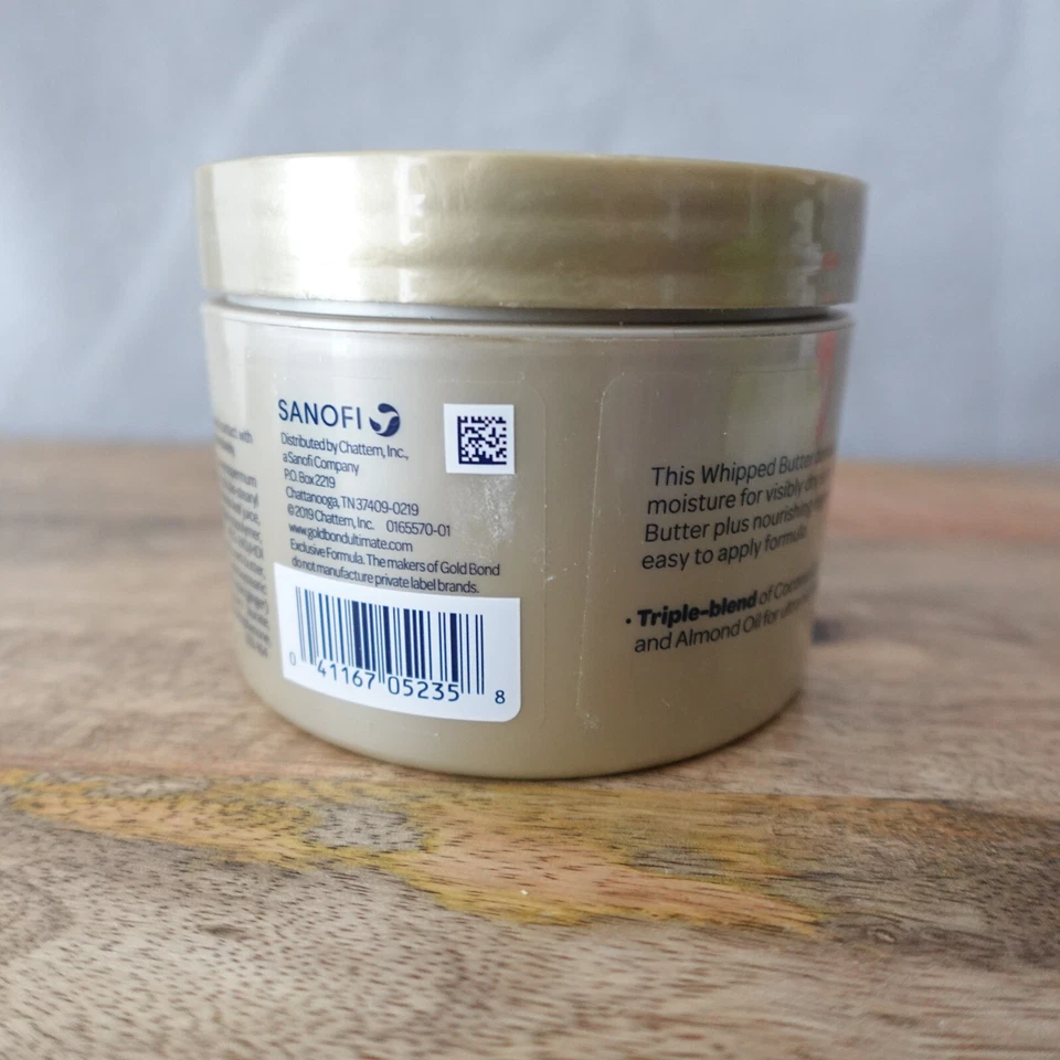 Crema de renovación Gold Bond Ultimate Radiance manteca de karité batida 8 oz sellada Foto 2 de 4