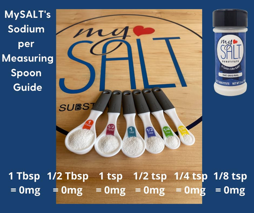 Mysalt Original Salt Substitute – 100% Sodium-Free – Use at the Table and in All - Picture 4 of 12