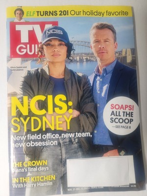 TV Guide November 27-December 17 2023 NCIS Sydney Olivia Swann Todd Lasance