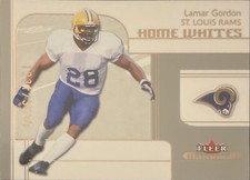 2002 Fleer Maximum 1219/3500 SP #278 Lamar Gordon Rookie St. Louis Rams ND State