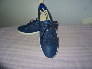 Mens Ecco Danish Design Blue Leather 