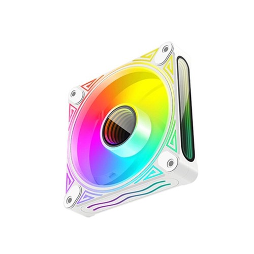 120mm PC Fans Colorful Computer Case Fans for Desktops Adjustable ARGB - Picture 9 of 12
