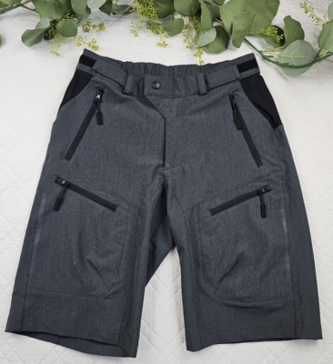 MTB Men's Cycling Gray Cargo Shorts Size XS