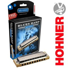 NEW Hohner MS-Series 590BX-C Big River Harp Harmonica Key of C MADE in GERMANY