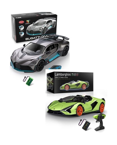 Voiture Télécommandée Bugatti Divo 1/12 - 12 Km/h, 2.4Ghz, Batterie Incluse, Neuf