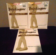 3 Packs BALLET Body Wrappers Child Footed Shiny Tights Pink size S 4-6 C50