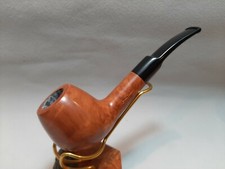 Pipa JEAN CLAUDE molto elegante - marrone chiaro - leggermente curva - nuova e confezione originale - 401983
