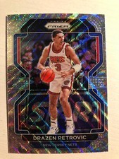 2021-22 Panini Prizm Silver Wave Prizm Drazen Petrovic New Jersey Nets 292