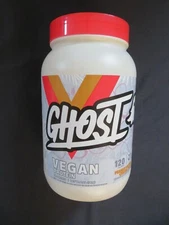 Ghost Vegan Protein Powder Peanut Butter Cereal Milk 2.2 lbs 28 Servs ! OPENED
