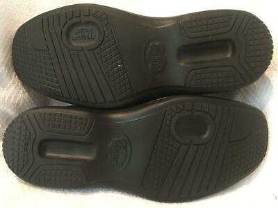 Dr Comfort Leader Monk Strap Apron Toe Loafer 9 XW Dr Comfort Leader Black Leather Monk Strap Apron Toe Loafer  main image 3