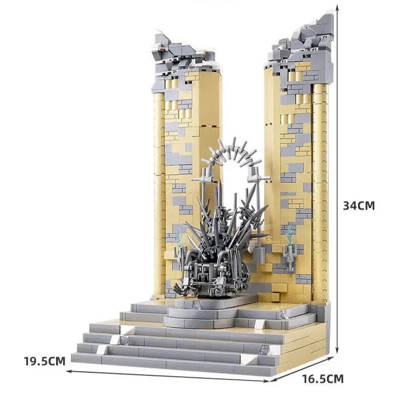 Jeu de construction Le Trône de Fer de 1146 pièces pour maquette adulte Game of Thrones