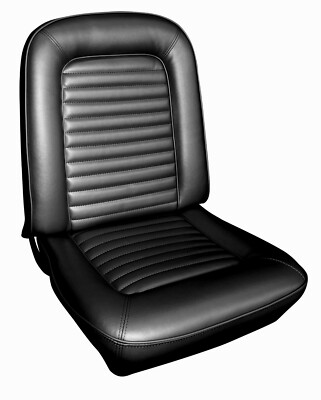 1965 Mustang Coupe Interior Kit-F/R Upholstery, Door Panels