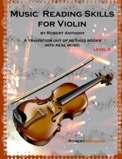 Music Reading Skills for Violin Level 3, Anthony 9781517204860 Free Shipping-,