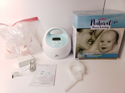 Spectra S1Plus Rechargeable Electric Breast Pump Natural ...