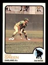1973 Topps Baseball #456 Dick Green VG/EX *d3