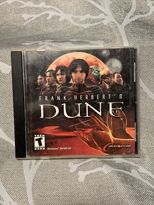 VTG Frank Herberts Dune Dreamcatcher PC Video Game Windows 98/ME/XP 3D Software