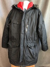 Nike Black Parka Coat Filled Men's L