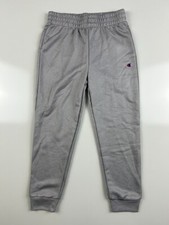 NEW Champion Boys Gray Jogger w/ logo Size 5