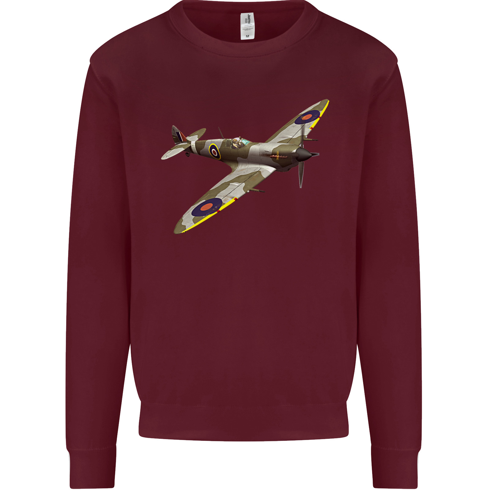A Supermarine Spitfire Flying Solo Mens Sweatshirt Jumper image 6