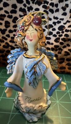 Blue Sky Clayworks Heather Goldminc Christmas 2003 MOTHER Ornament Bell 0757