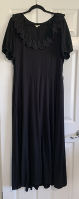 boden trim detail jersey dress Buy Boden Blue 100% Cotton Tara Trim Tiered Jersey Dress from Next USA