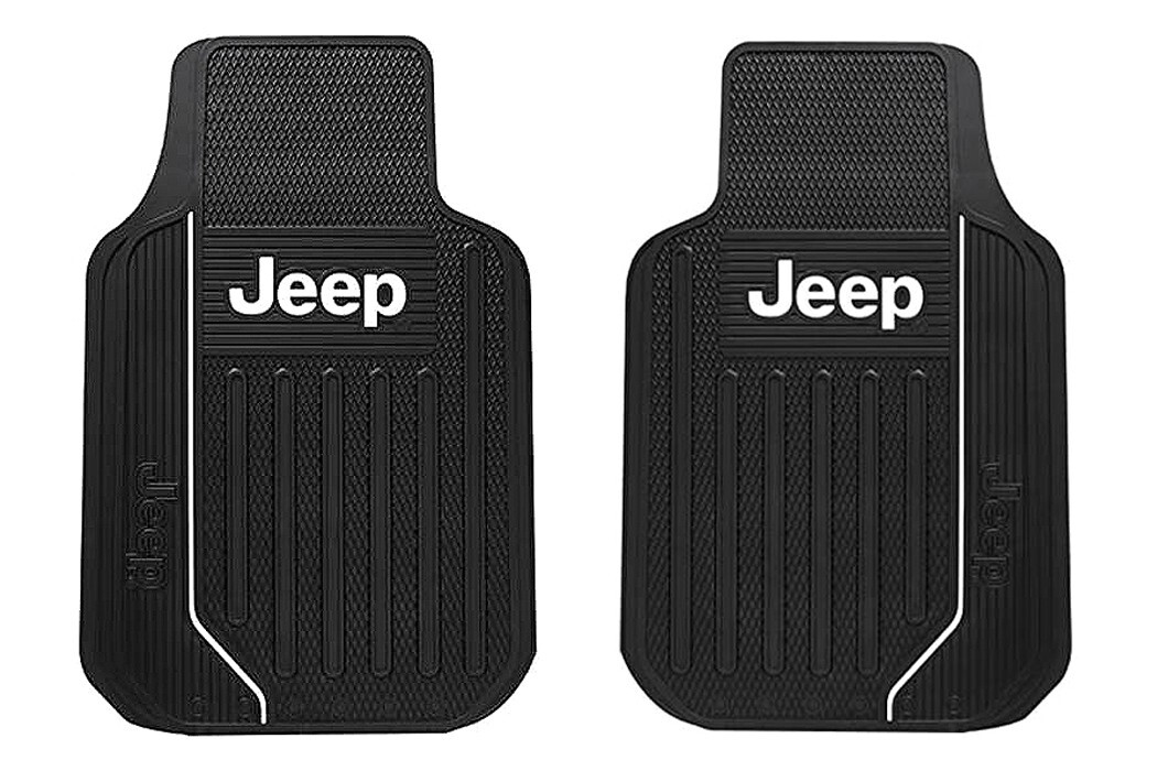 Auto Jeep Weatherpro 2 Piece Car Truck Front Floor Mats Set eBay