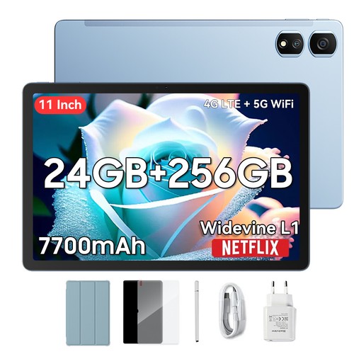 Blackview Tab 16 Pro 4G Android 14 Tablette 11 Pouces 24Go+256Go 7700mAh 18W GPS - Photo 15/16