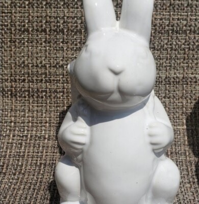 Hello Easter flora bunda Ceramic Bunny Rabbit