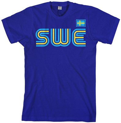 Sweden Athletic Retro Series Men's T-Shirt Soccer