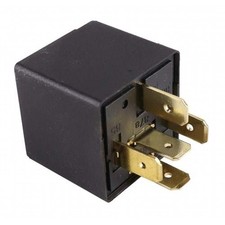 883013412 Blower Relay, w/ Resistor, Fits Bosch - Fits Case Skid Steer Loaders