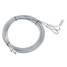 2Pcs 13.6ft 4 Meters Garage Door Cable 3mm Diameter Torsion Spring Wire Cable