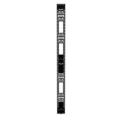 35U Vertical Cable Management Rail, Rack Mount, 0.82 x 4.6 x 63.7