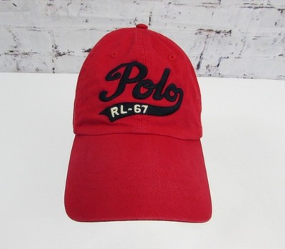 Polo Ralph Lauren Polo RL 67 Cursive Logo Leather Strap Baseball