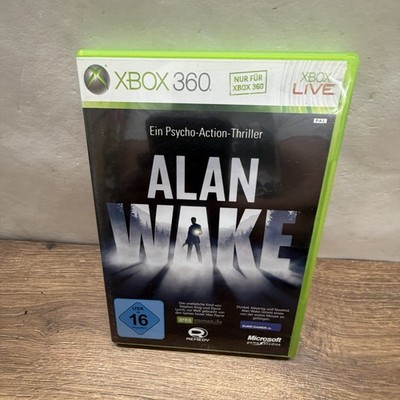 Alan Wake Xbox 360 PAL Psycho Thriller Game Spiel Deutsch Gaming gebraucht