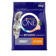 PURINA ONE Chicken Dry Cat Food 6kg 4.30 per kilo