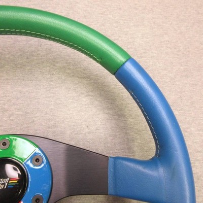 MOMO BENETTON FORMULA F1 Steering Wheel 34.7cm Color Horn Ring