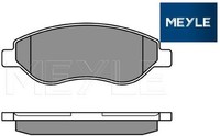 Meyle 0252455019/W Bremsbelagsatz FüR Scheibenbremse Bremsbelagsatz FüR Opel