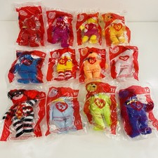 2004 TY McDonalds 25th Anniversary Happy Meal Beanie Baby Complete Set of 12 New