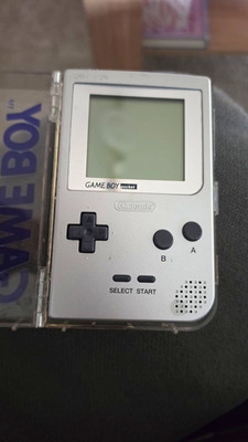 Nintendo Game Boy Pocket Handheld-Spielkonsole Silber für Nintendo Game Boy