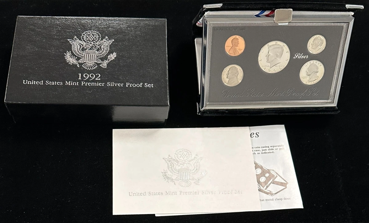 U.S. Mint Silver 1992 US Coin Proof Sets for sale | eBay