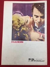 08153 Mistress Manon Shinjuku Piccadilly A4 size brochure Michel Auclair Cecile