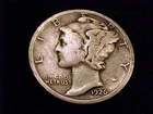 1926-D  Mercury Dime,  Very Good  Grade.