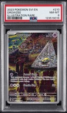 2023 POKEMON SVI EN-SCARLET & VIOLET ILLUSTRATION RARE #210 DROWZEE PSA 8
