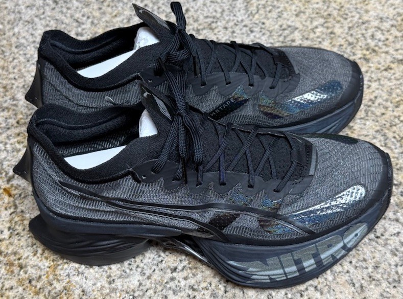 PUMA Fastroid Nitro Elite - Black/ Black/ Castlerock 2023 (379068-02) - 9.5 Men