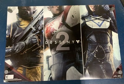 Destiny 2 Beyond Light Key Art Poster Print Bungie Double Sided 24  X 36 