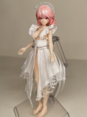 1/12 Long White Dress for 6'' Snail Shell Aileen Action Figures（No figure）