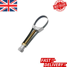 Image of Adjustable Oil Filter Strap Wrench 60–120mm Car Motorcycle Tool